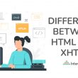 Difference Between HTML _ XHTML