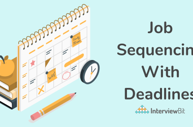 Job Sequencing With Deadlines