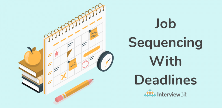 Job Sequencing With Deadlines InterviewBit