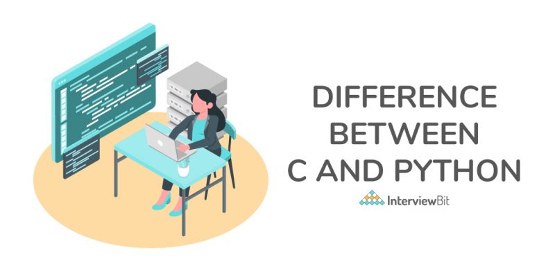 difference between c and python