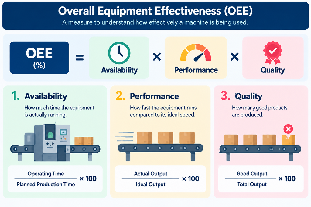 How Total Productive Maintenance (TPM) Improves Overall Equipment Effectiveness (OEE)