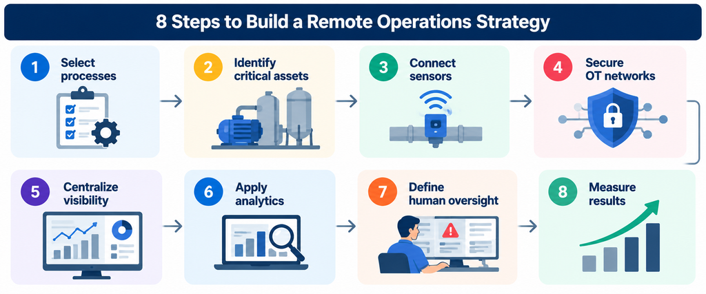 8 Steps to Build a Remote Operations Technology Strategy