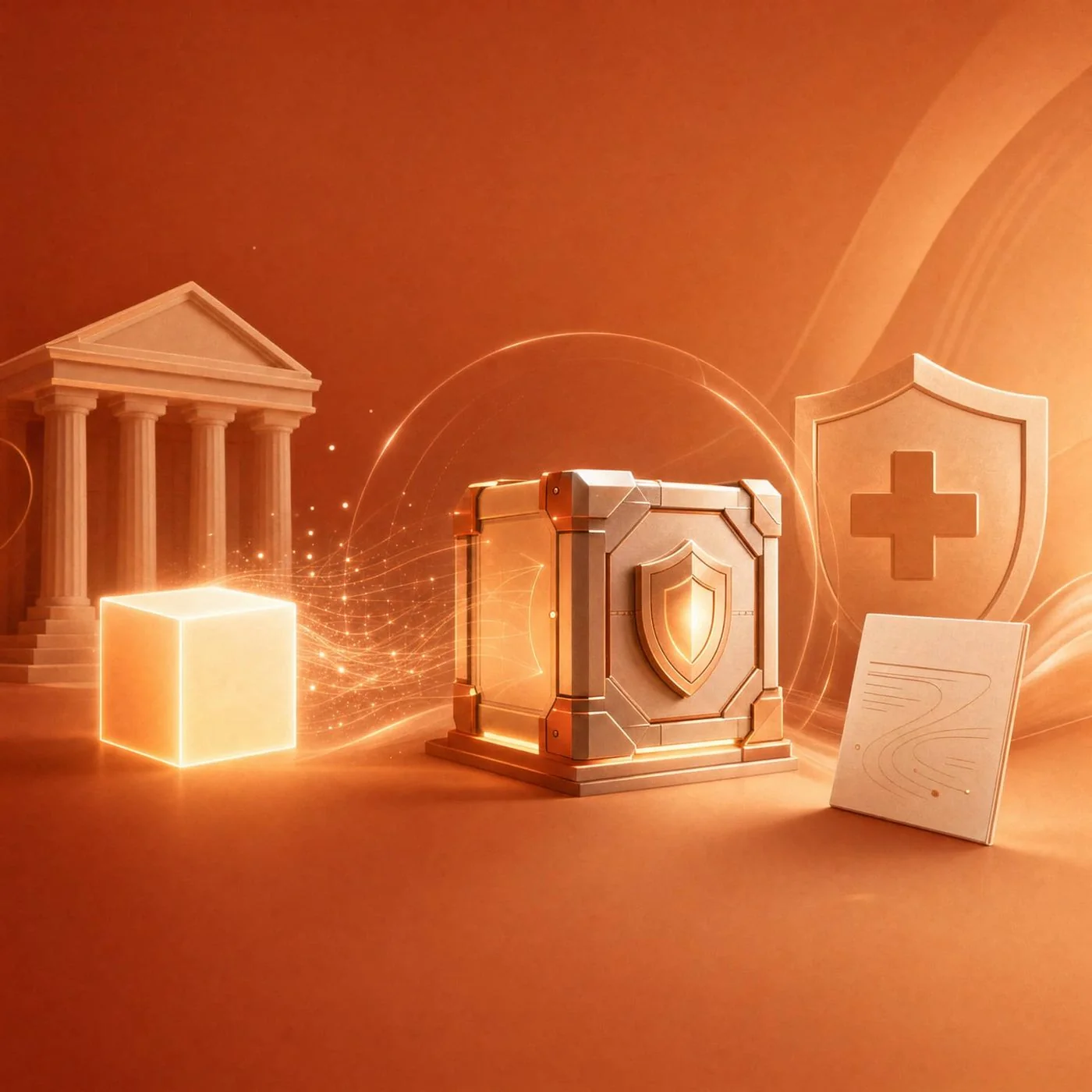 Regulated rebuild for a bank or hospital — Mini-Capstone 3 concept illustration